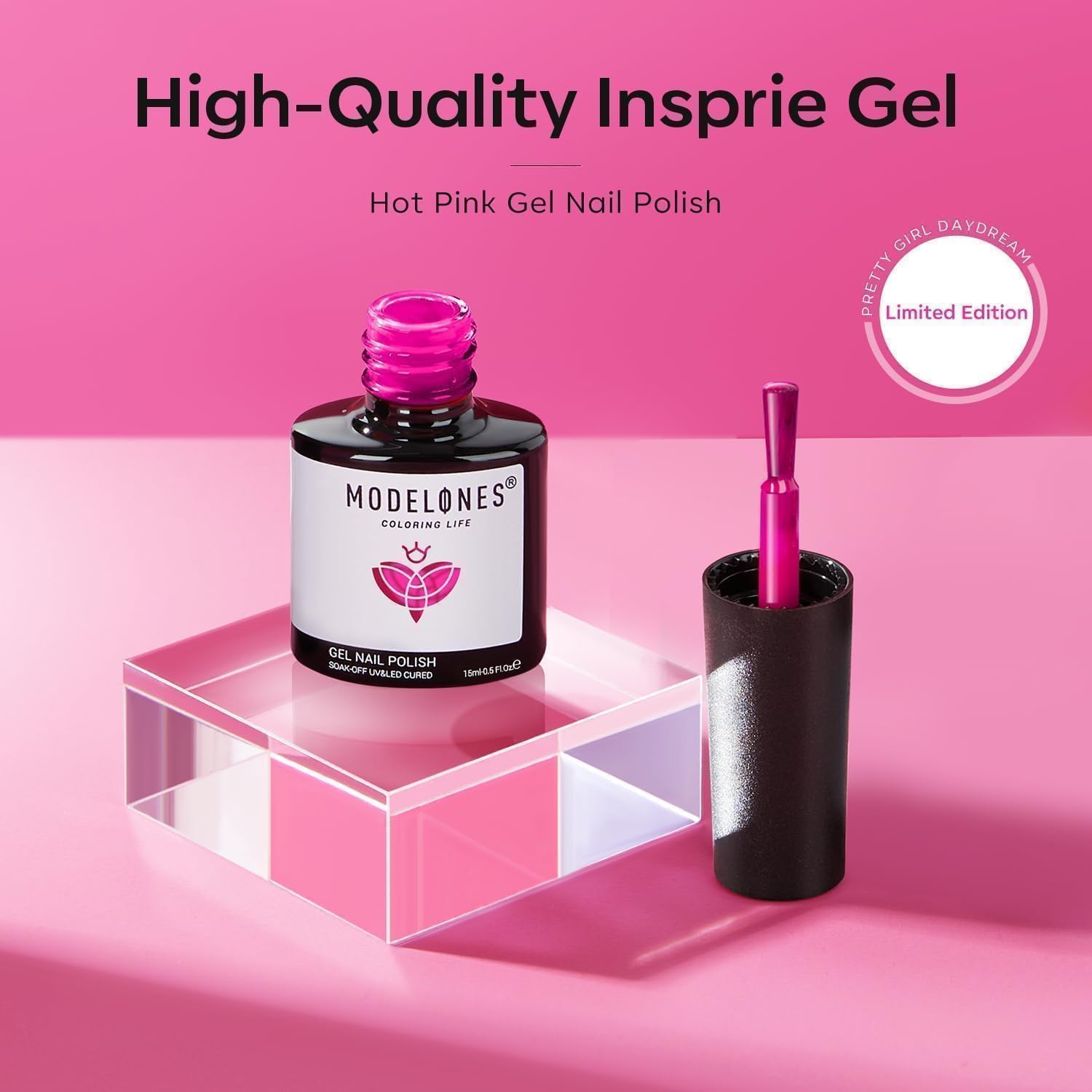 Modelones drying time image suggests quick curing for fast nails