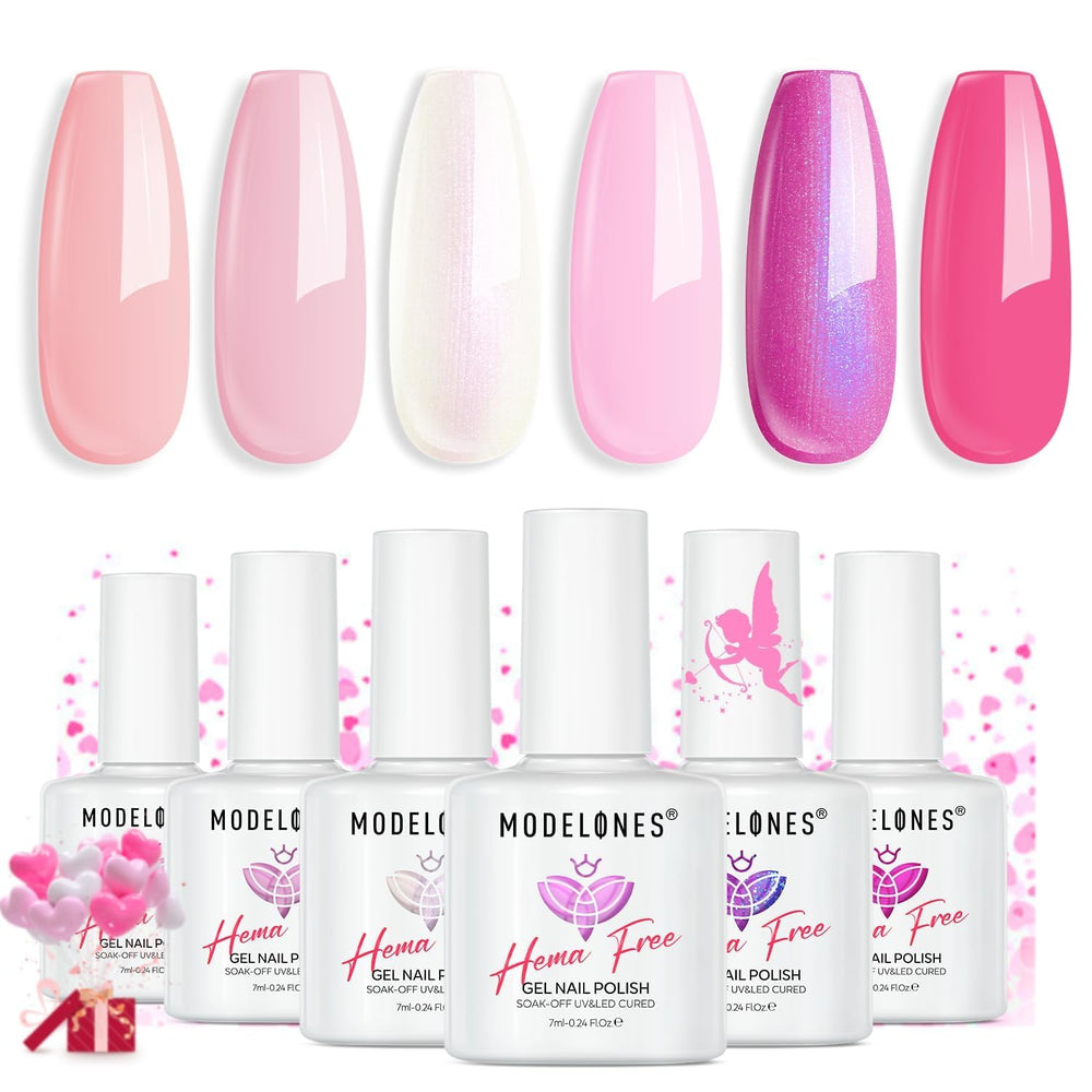 Modelones esmalte gel Brillo Duradero: acabado brillante que dura semanas.