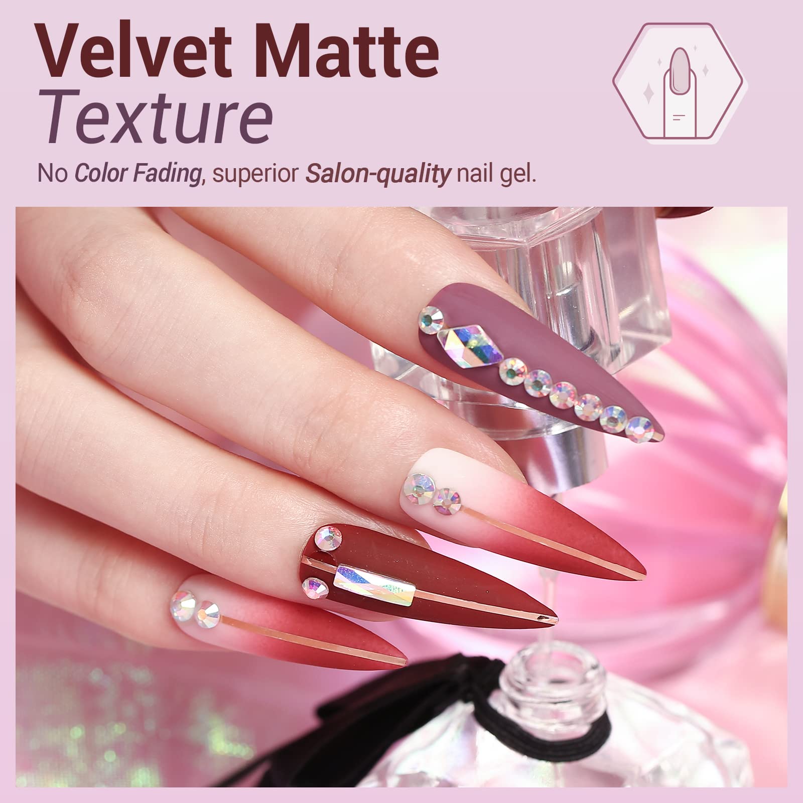 Modelones gel durazno en botella tono suave para uñas diarias