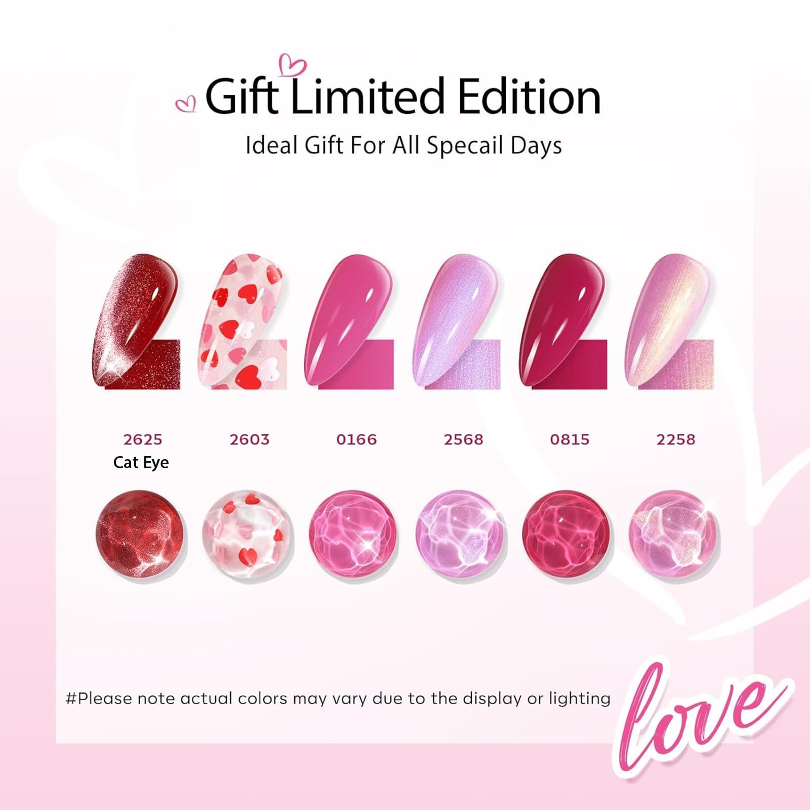 Modelones: esmalte gel con efecto ojo de gato rosa para acabado elegante.