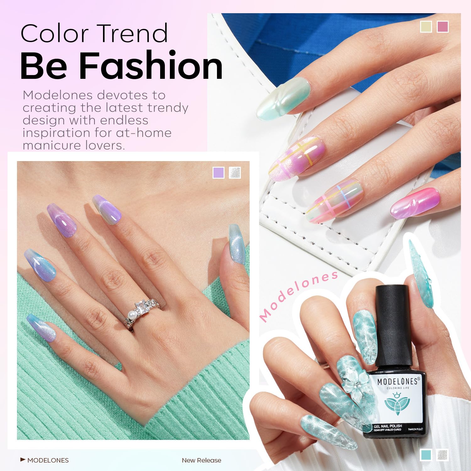 Modelones Gel Jelly transparente para bases suaves
