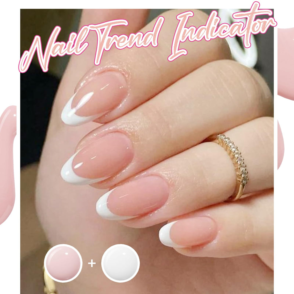 Modelones esmalte gel nude rosado en botella, tono suave para uñas naturales.