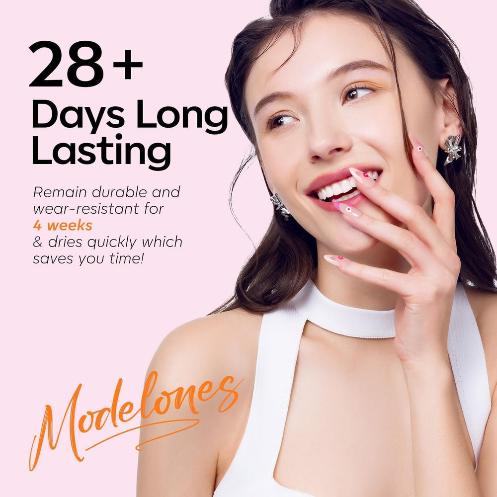 Modelones esmalte gel Sin HEMA: fórmula segura para uñas sensibles.