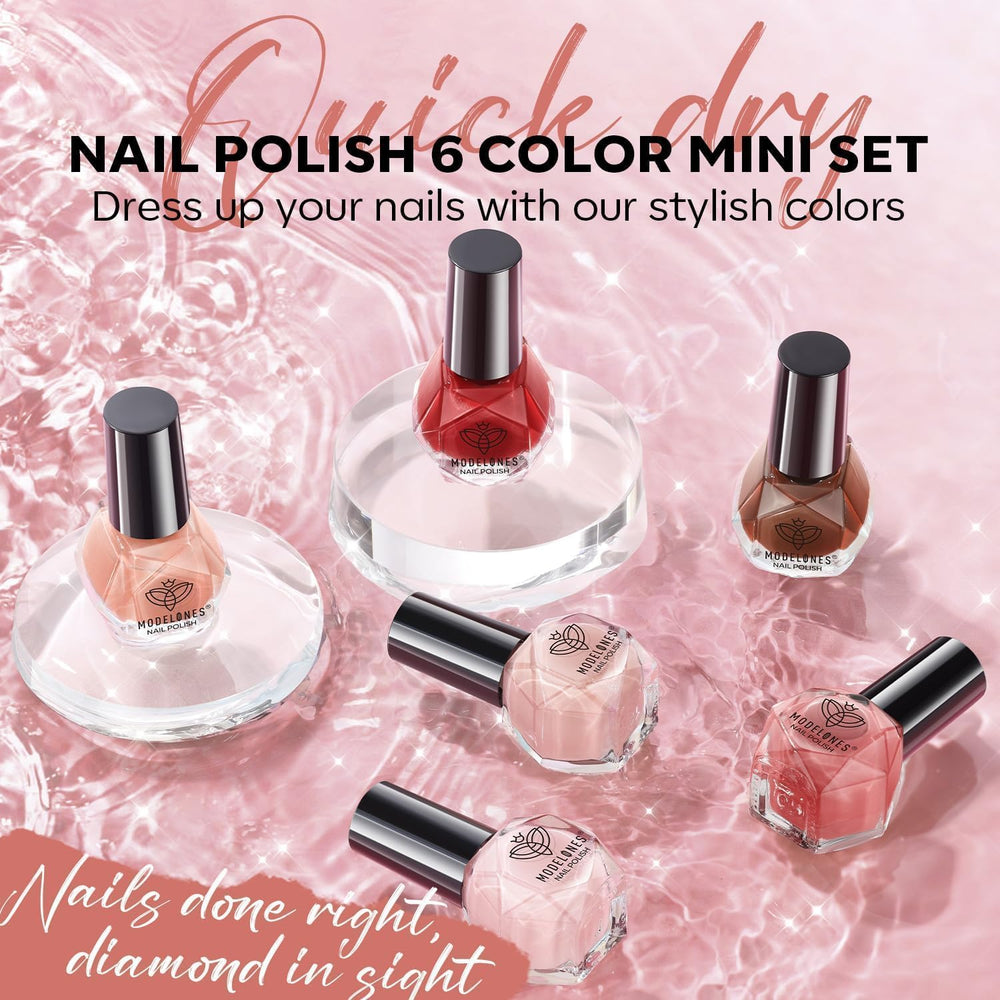 Acabado translúcido de esmalte jelly para uñas limpias y modernas