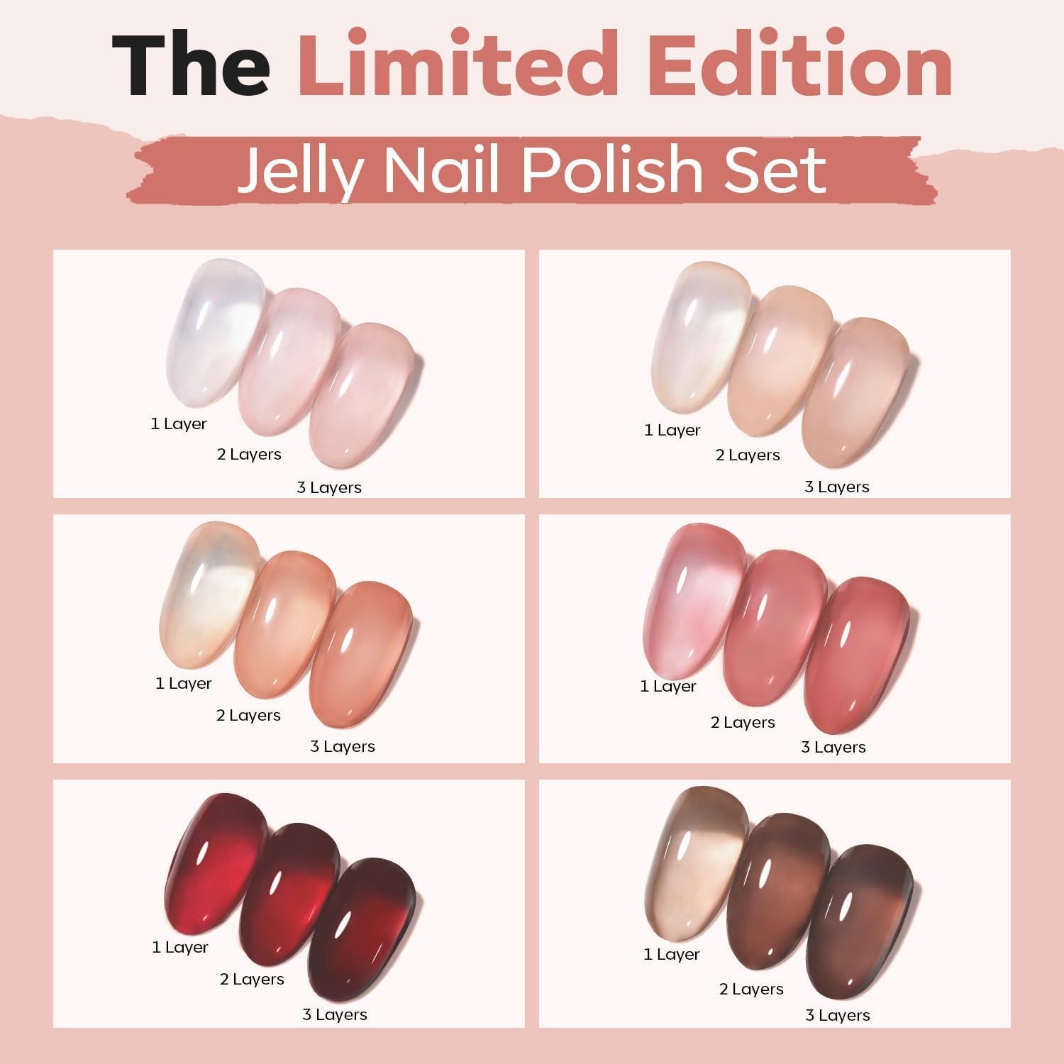 Aplicación rápida de esmalte jelly para retoques sin esperas