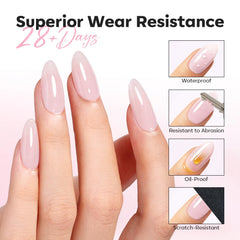 Modelones: gel para fortalecimiento y estructura de uñas, soporte natural.