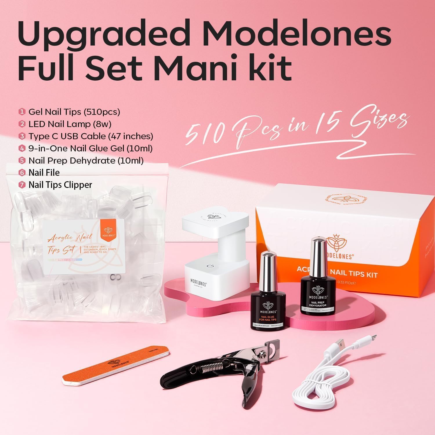 Modelones gel nail art ideas for creative looks with extensions.