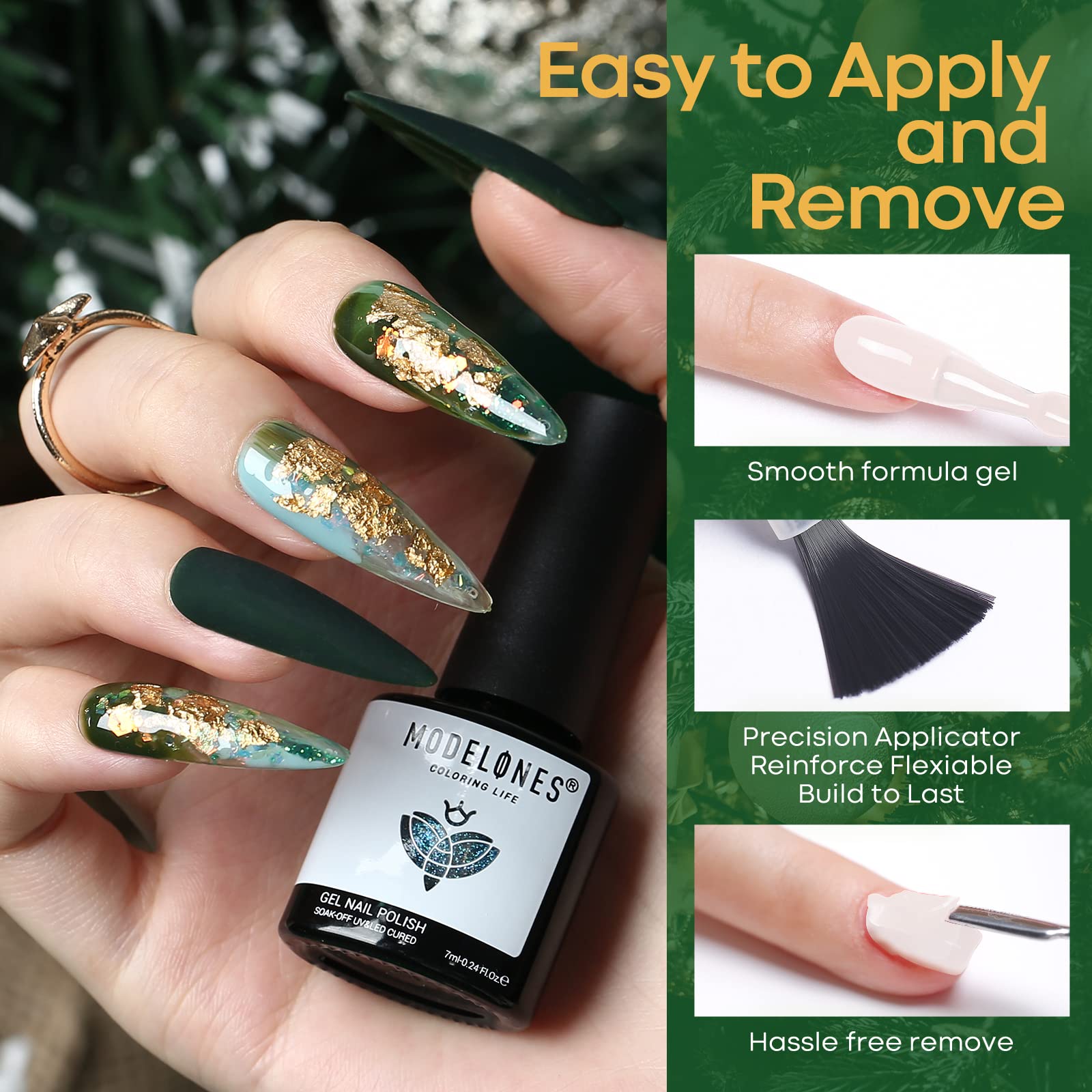 Modelones Gel: fórmula sin toxinas para uñas más sanas.