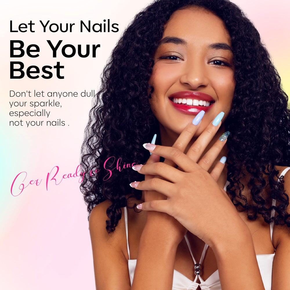 Modelones glossy top coat provides high shine and protection.