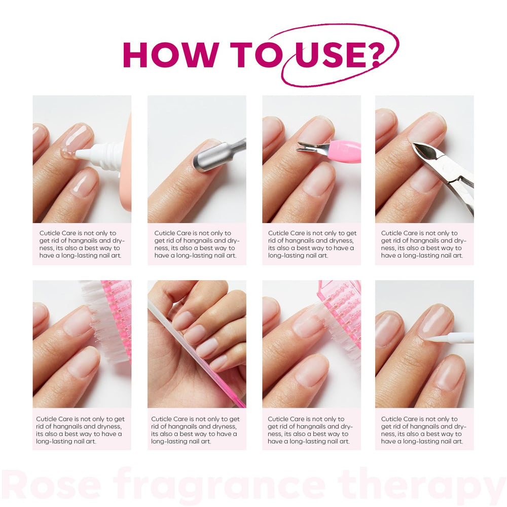 Modelones Kit de herramientas de manicura para cuidado en casa.