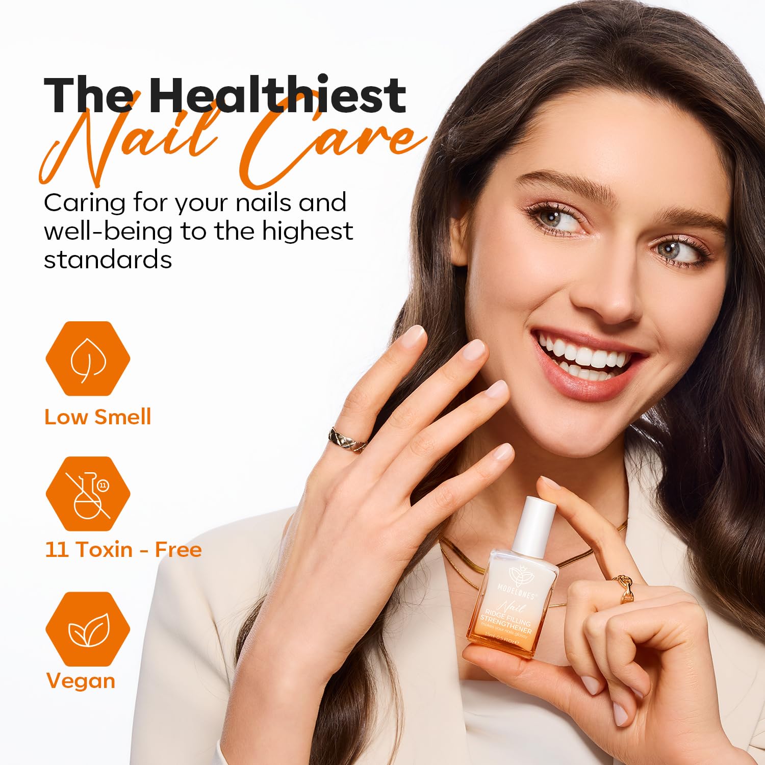 Modelones keratina y jojoba para nutrición de uñas