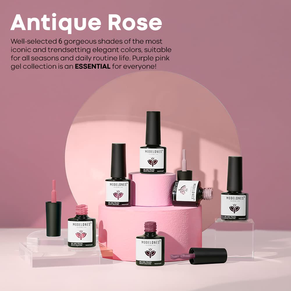 Modelones kit manicura gel para uso en casa y ahorro de salón