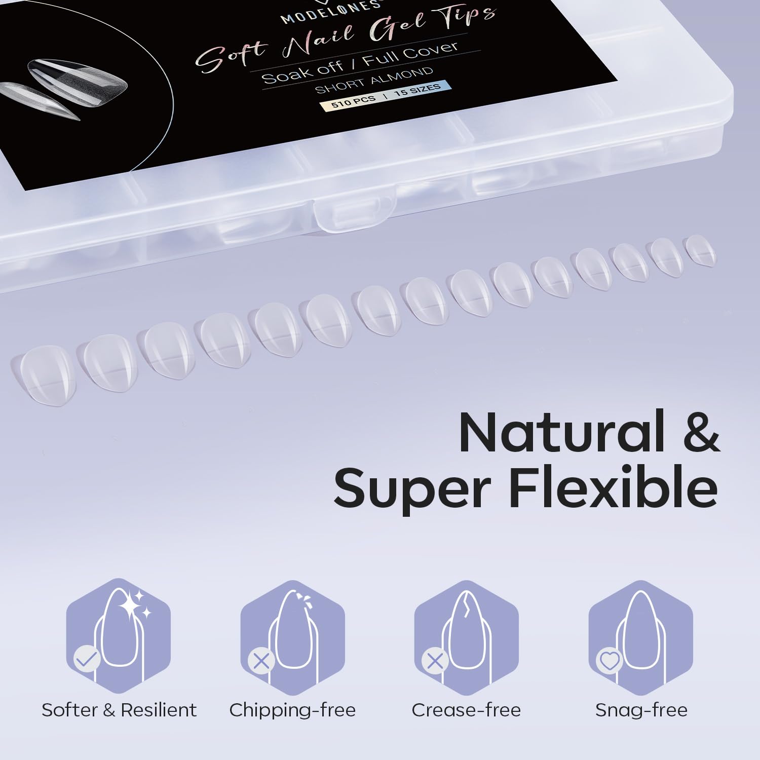 Modelones kit versátil para uñas: usos en gel, acrílico y uñas adhesivas