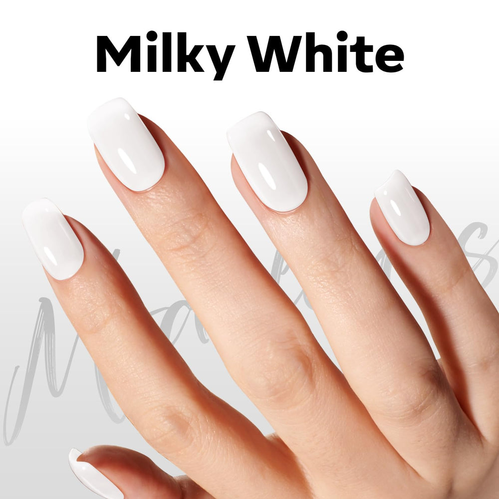 Modelones LED curing lamp drying Milky White jelly gel polish