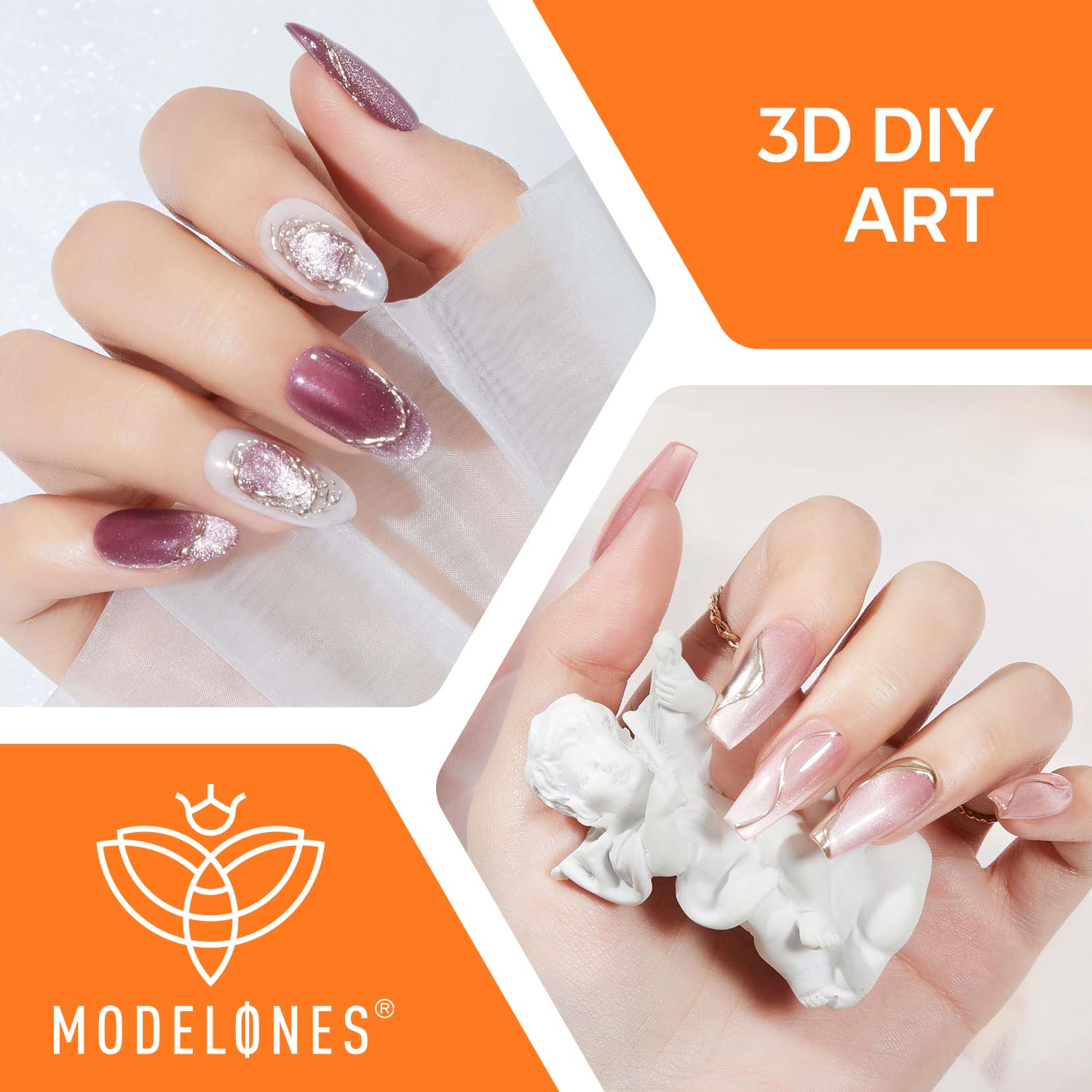 Modelones long-lasting adhesion for 21 days or more when used properly