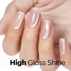 Modelones magnet-assisted cat-eye polish creates dynamic stripes with a magnet