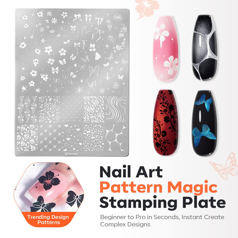 Modelones chrome-proof matte top coat protects and finishes nails