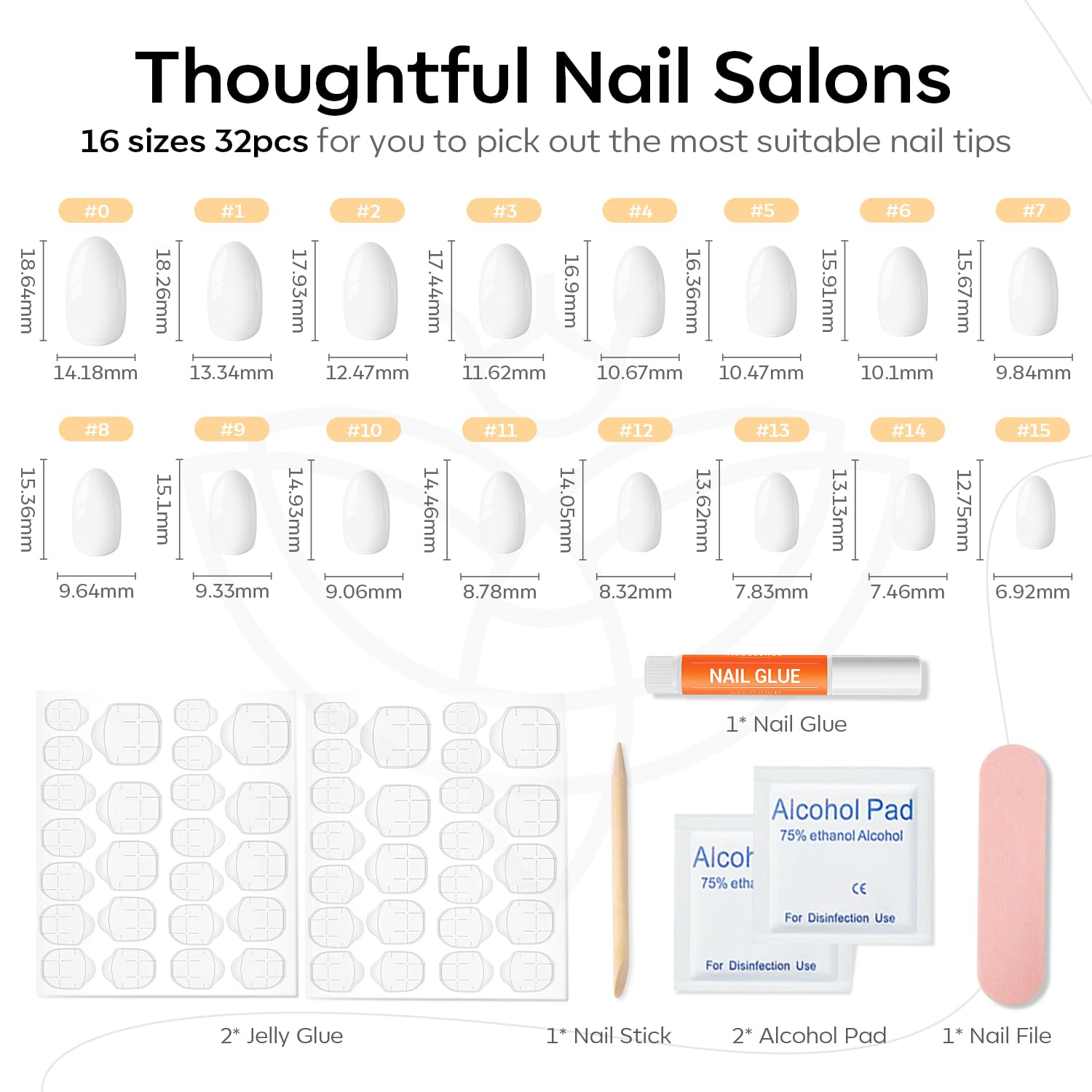 Modelones mini file and cuticle stick ready for clean nail prep.