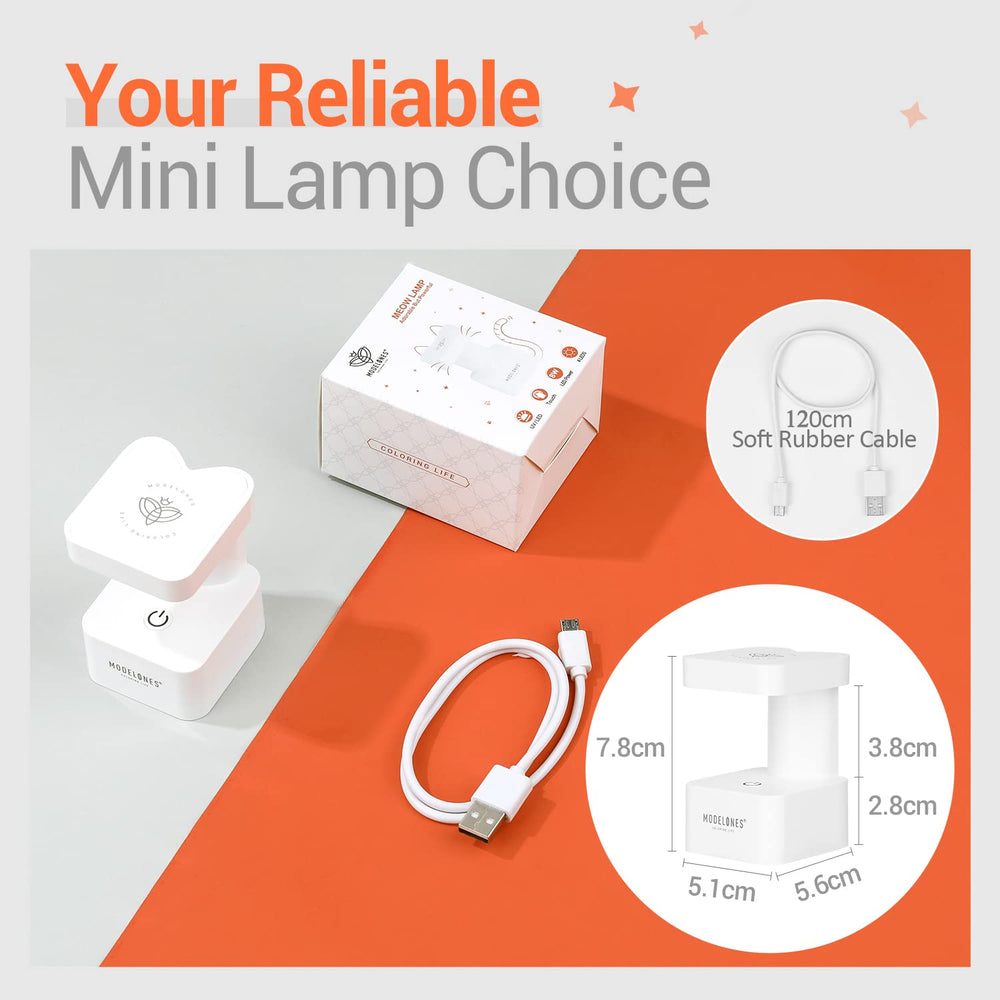 Modelones Mini UV Light includes built in cooling to prevent heat spikes during curing.