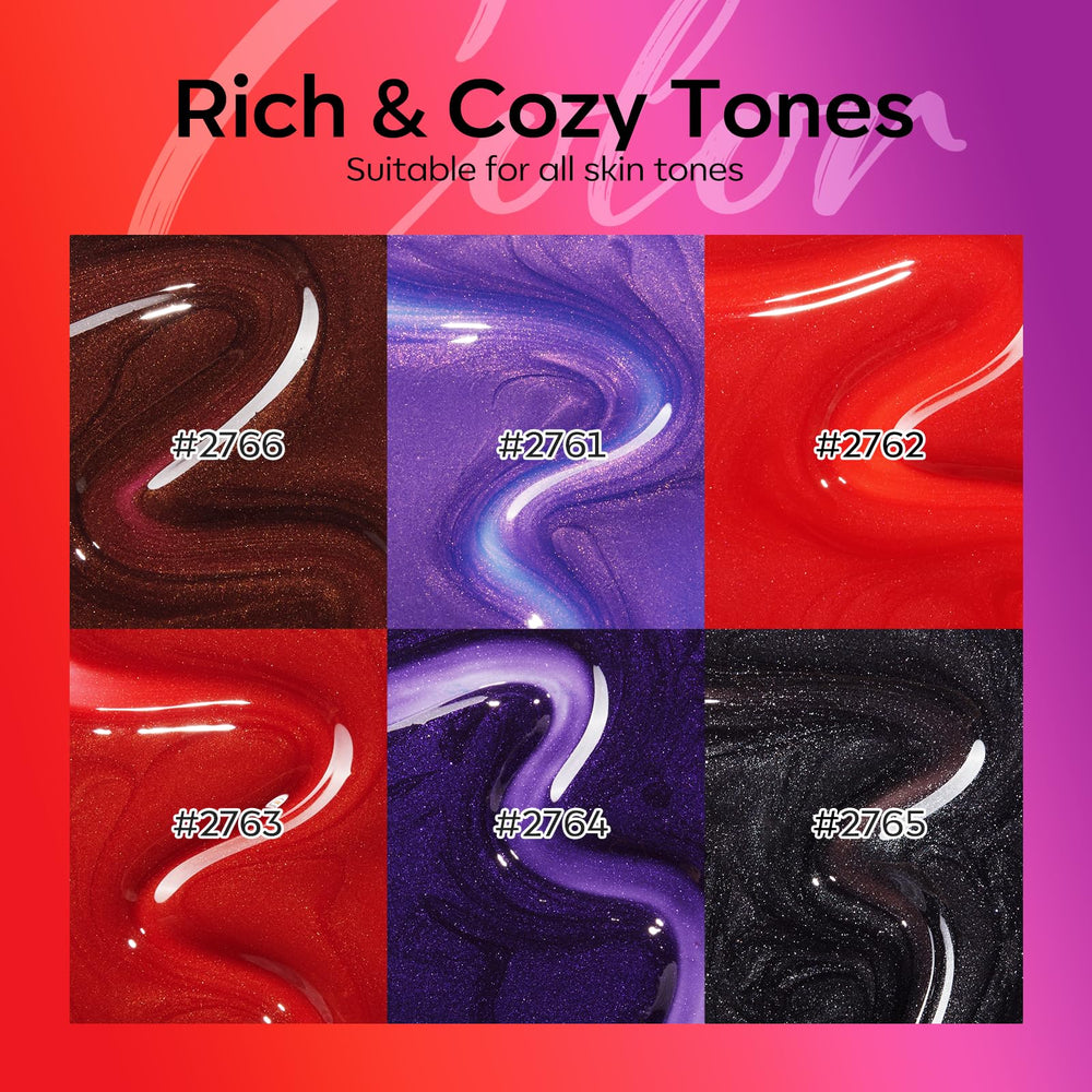 Modelones silver mood polish shining with color shifts