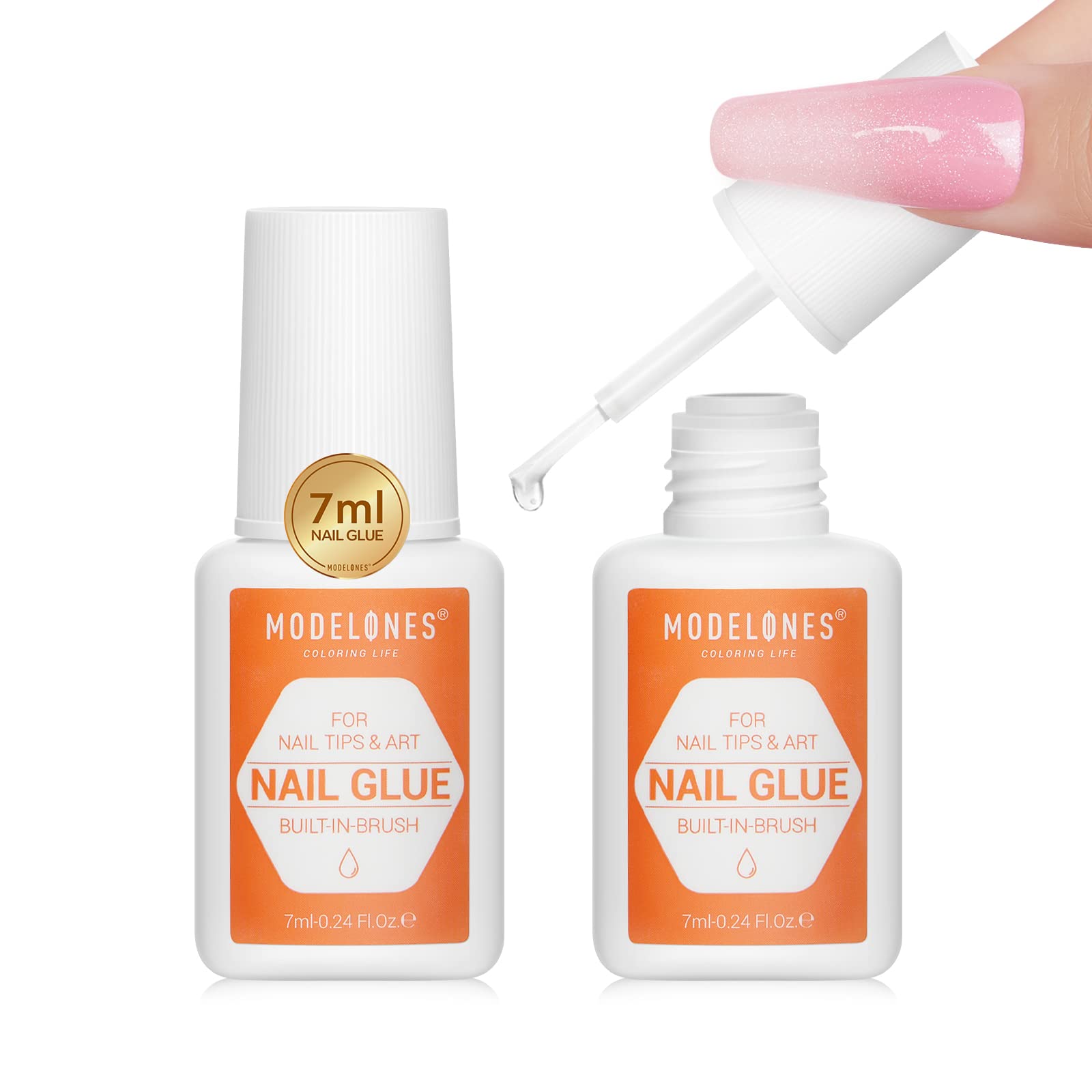 14ml Modelones nail glue bottle ready for use