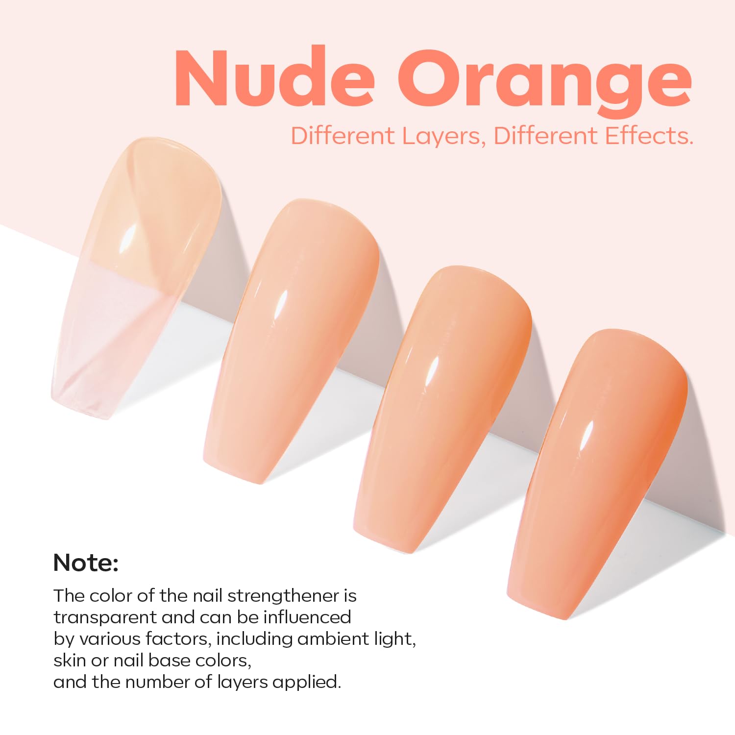 Modelones Nail Strengthener for Damaged Nails: supports resilience during natural growth.