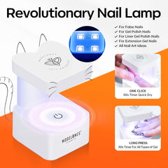 Modelones nine-in-one nail glue for versatile nail applications