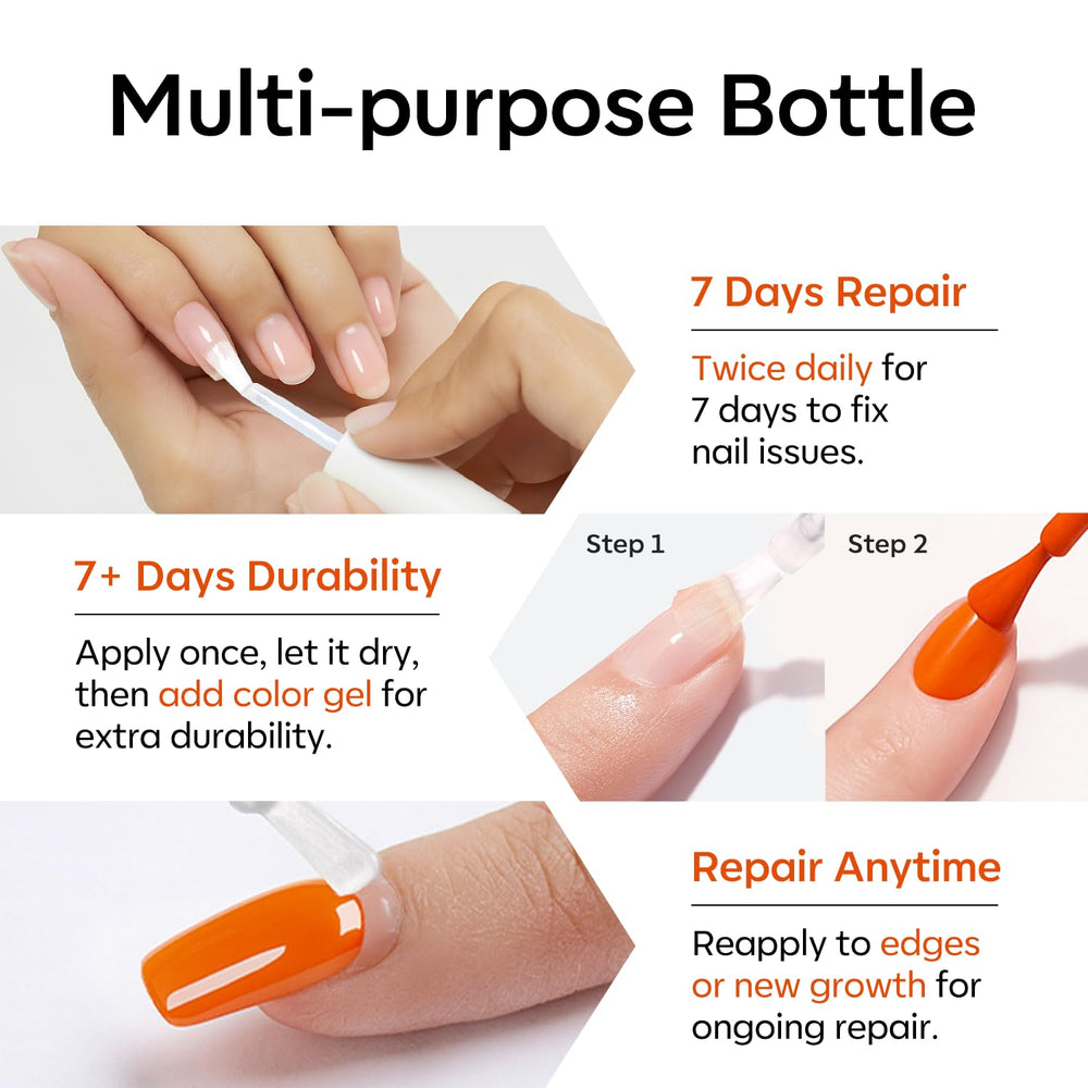 No UV lamp required with Modelones nail care formula