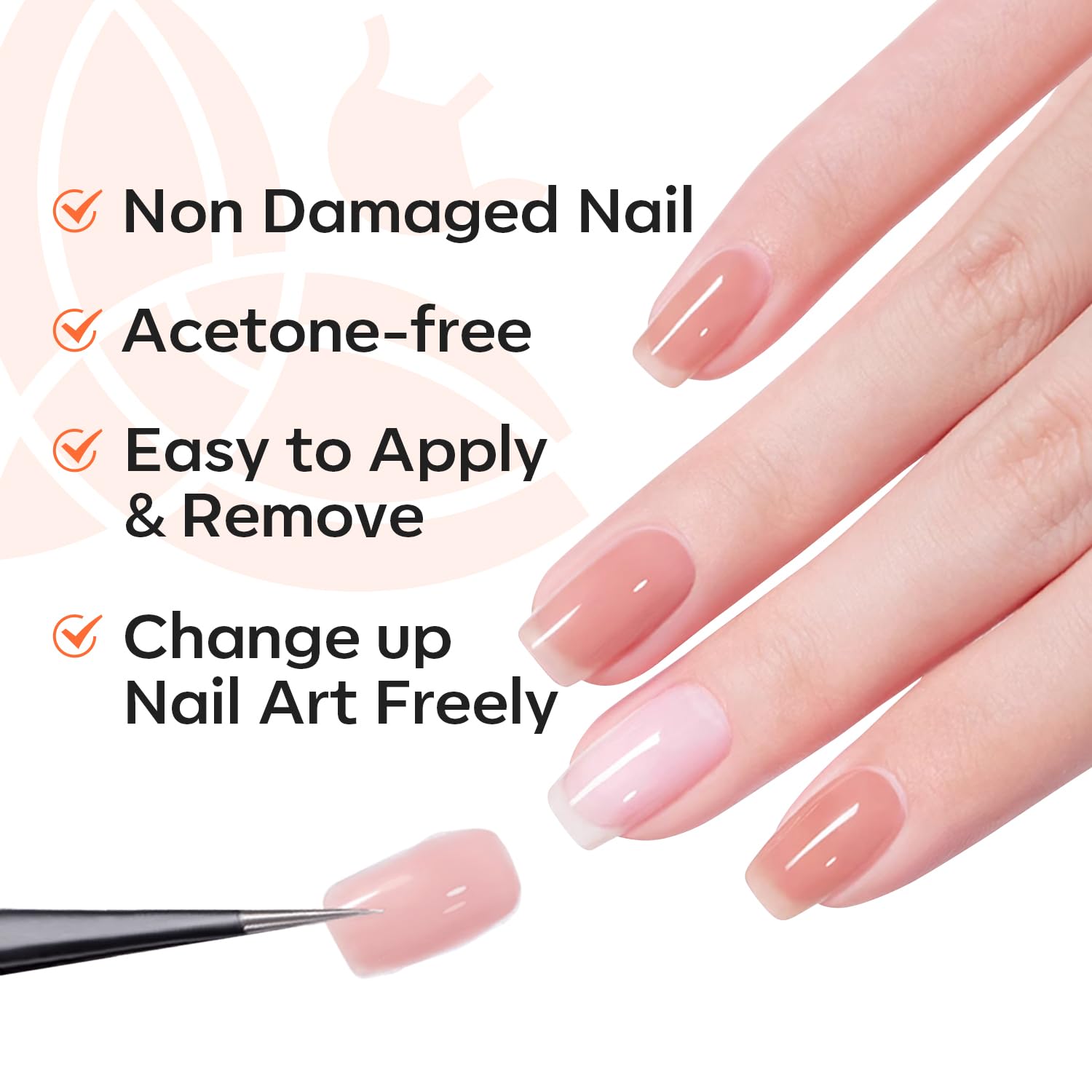 DIY-friendly use with various polishes for versatile designs.