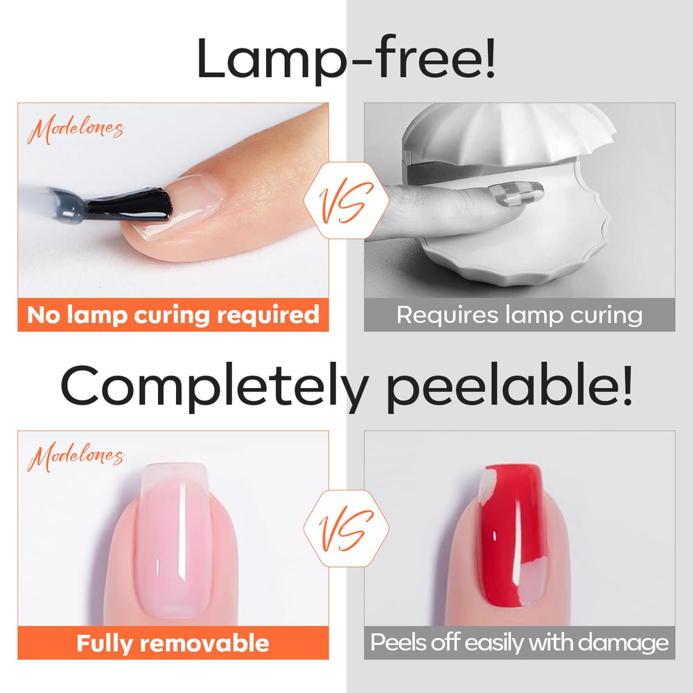 Peel-off demo showing easy removal after color change.