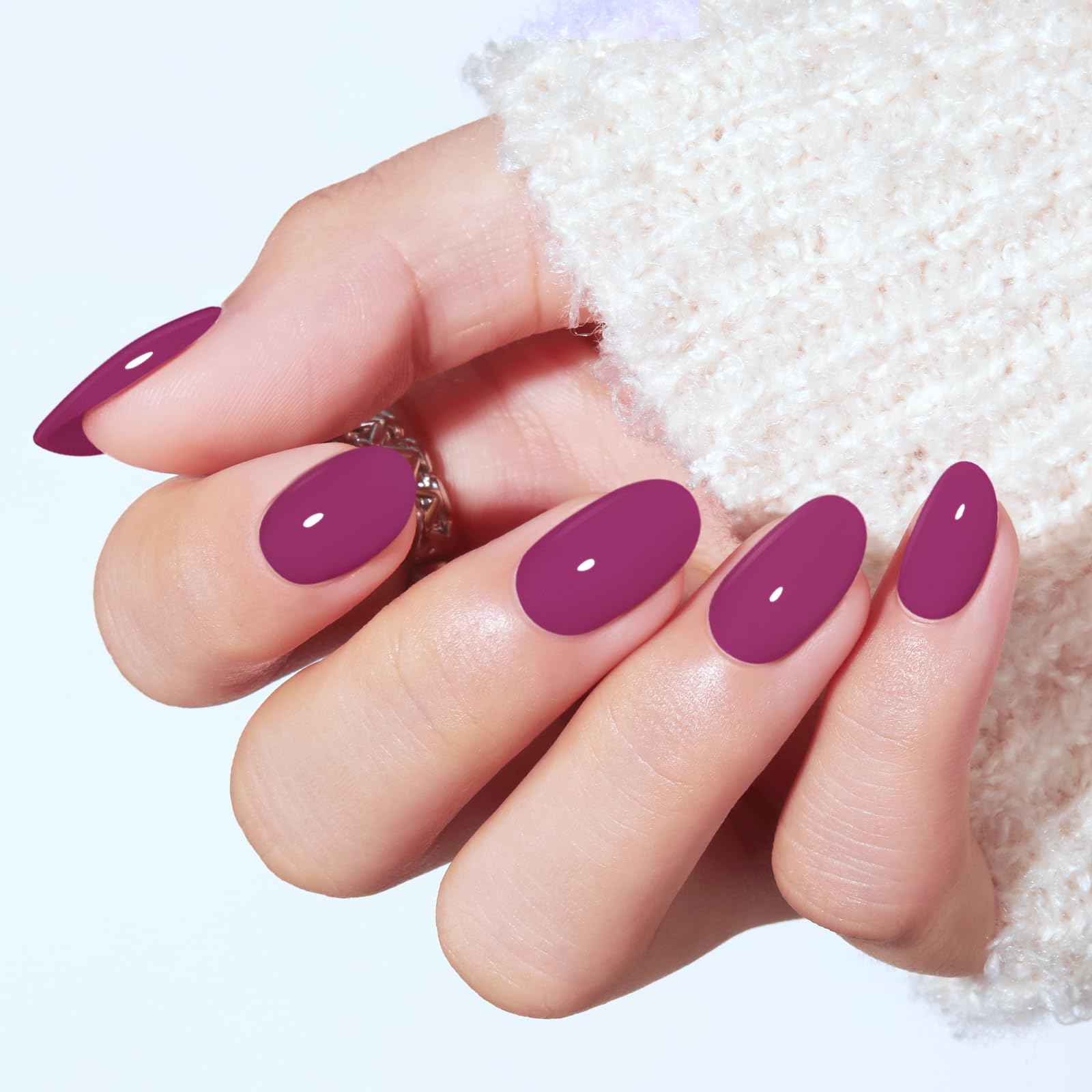 Modelones Plum, 32 uñas postizas para tallas 16, ajuste cómodo
