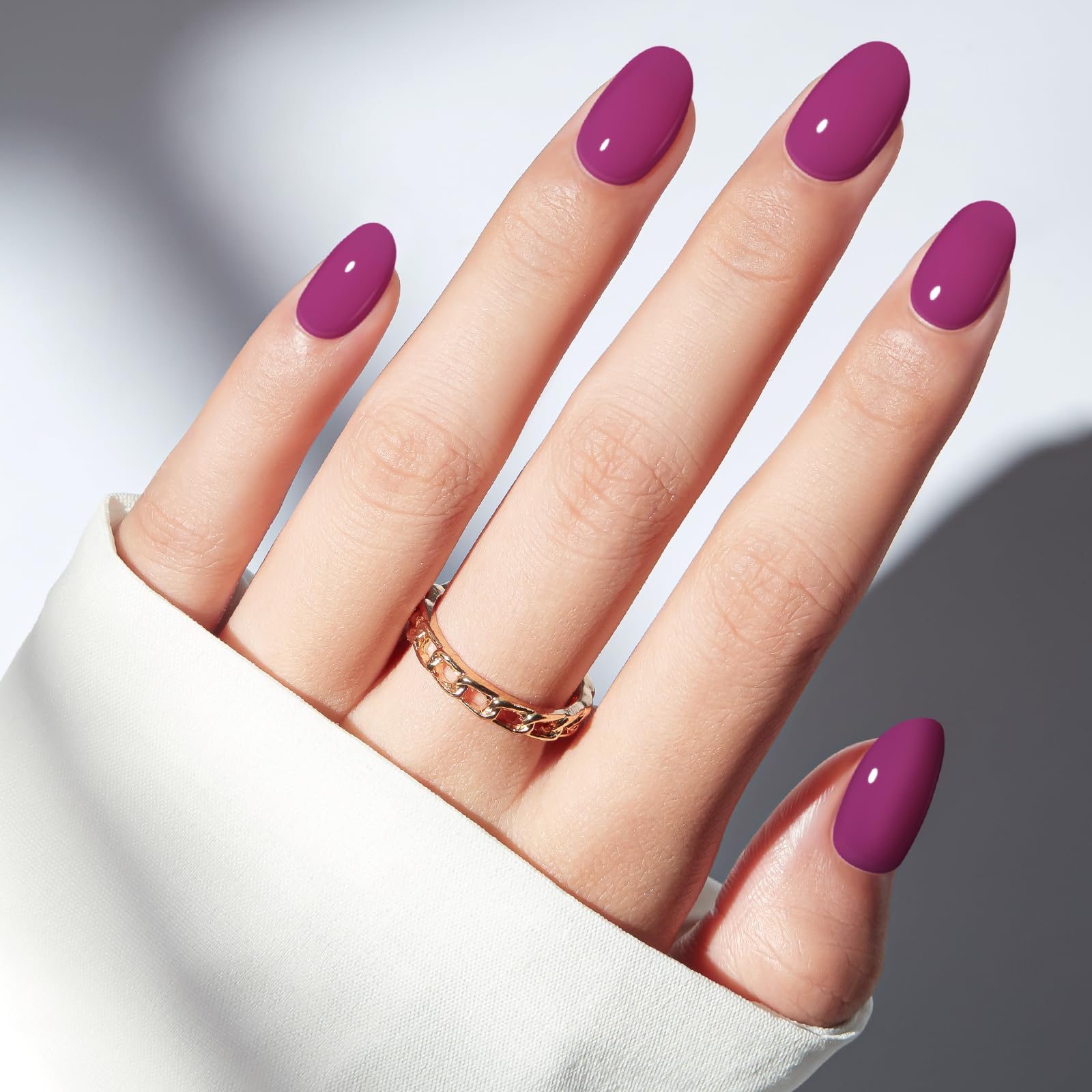 Modelones Plum, caja del kit de uñas lista para usar