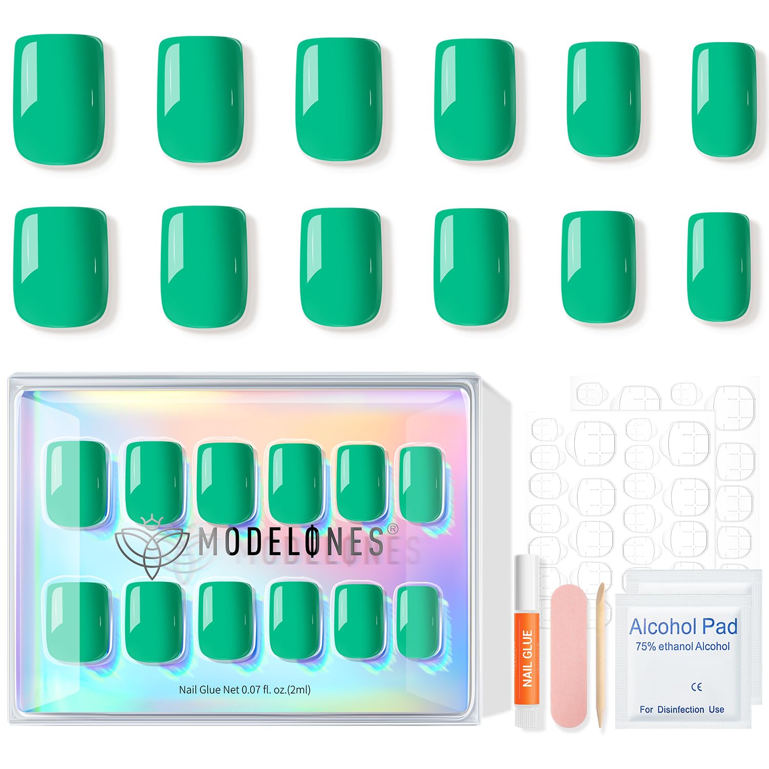 Modelones prep pad cleans and preps nails for better adhesion.
