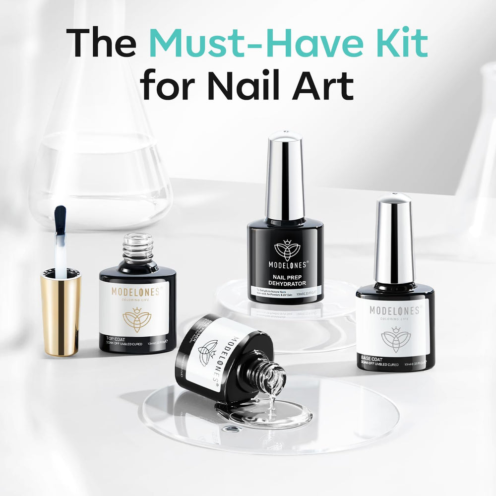 Modelones preparador de uñas mejora la adherencia para una manicura duradera.