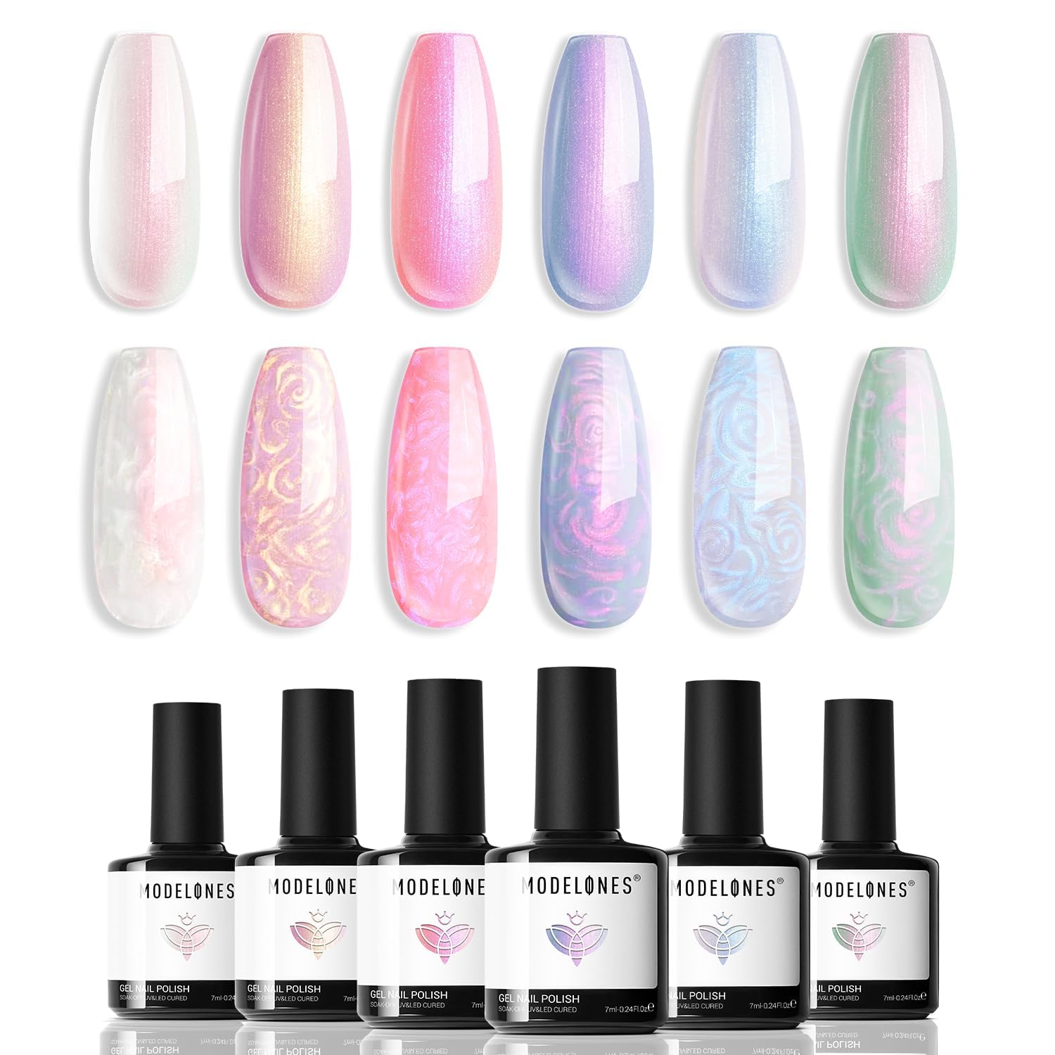 Modelones Prueba Uñas Rápida: ensayo creativo de manicura