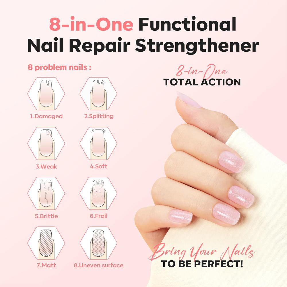 Modelones: reparación de rugosidades de uñas para superficie lisa.