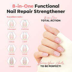 Modelones: reparación de rugosidades de uñas para superficie lisa.