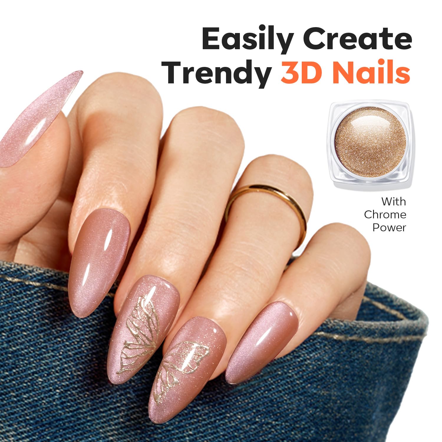 Modelones replacement heads for easy French tip maintenance