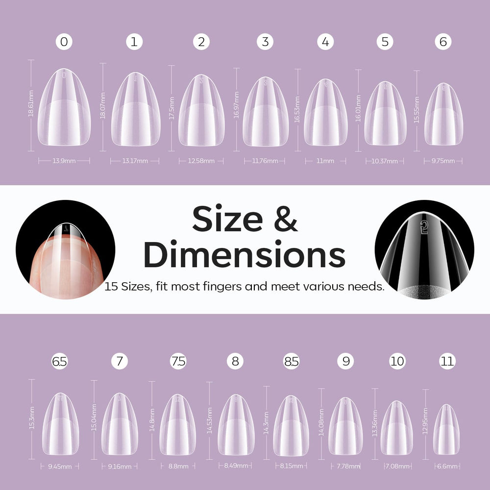 Modelones tips de uñas, resistencia para durar más de un mes.