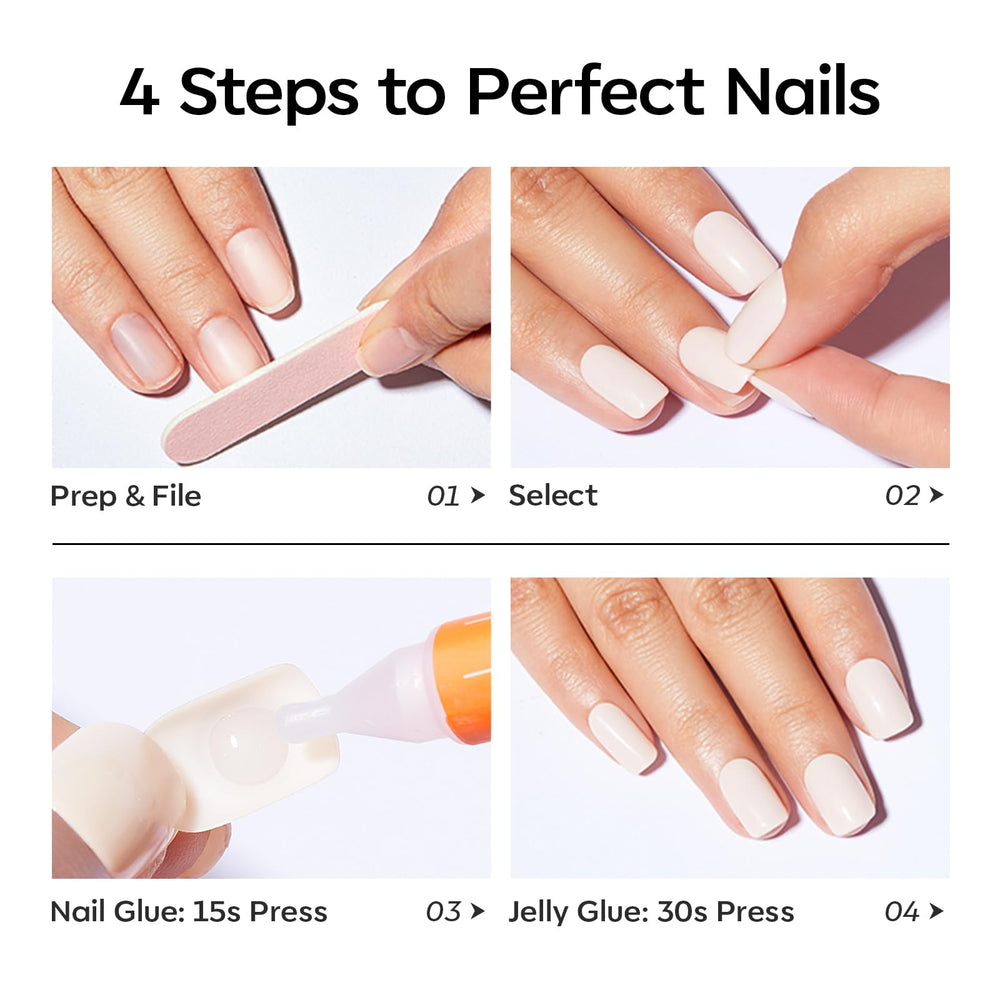 Modelones reusable nails offer multiple uses with safe removal.