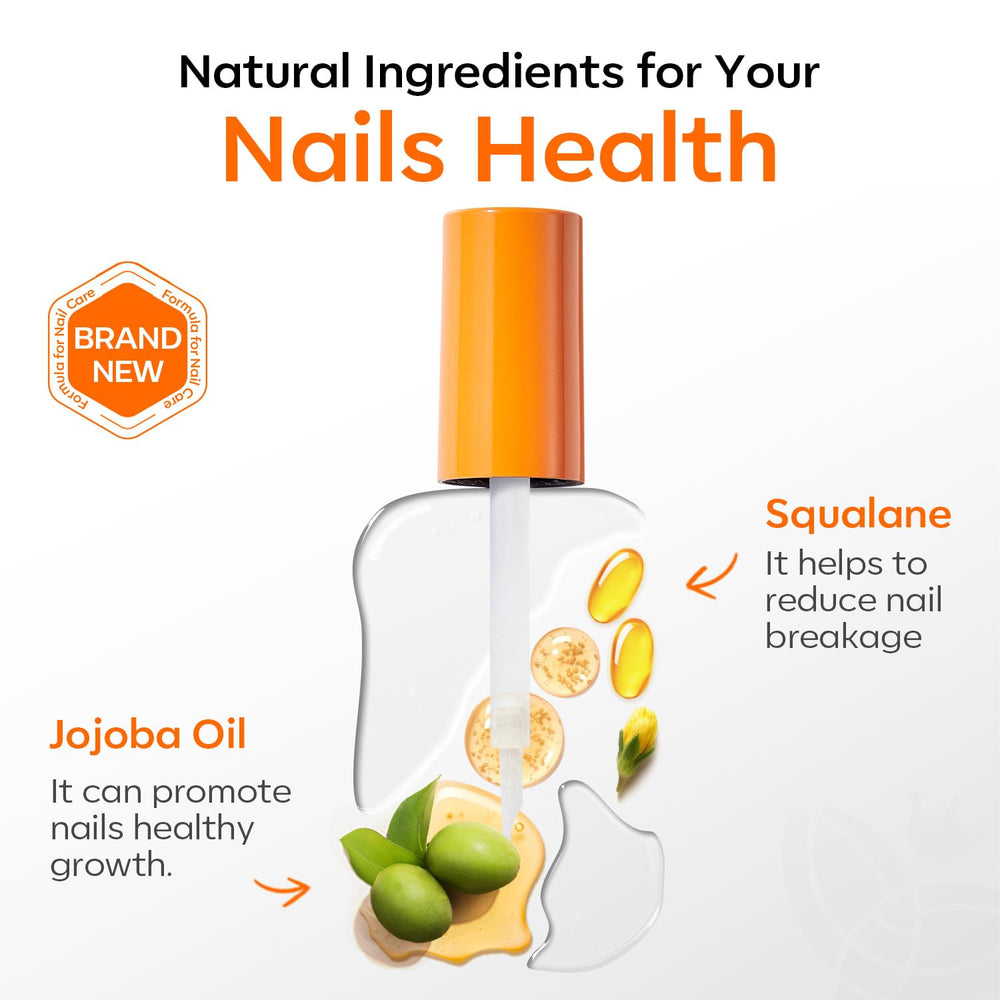 Safe, skin-friendly prep for healthy nails.