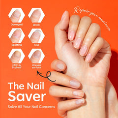Modelones scented nail hardener with pleasant fragrance for daily care