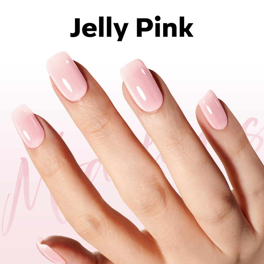 Modelones sheer nude pink adds subtle depth and easy layering