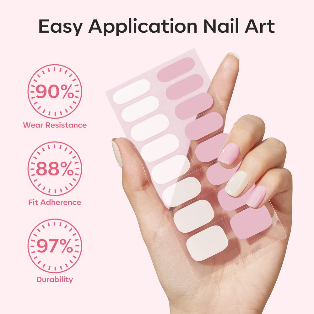 Modelones pegatinas uñas gel semicurado, libres de toxinas y sin olores