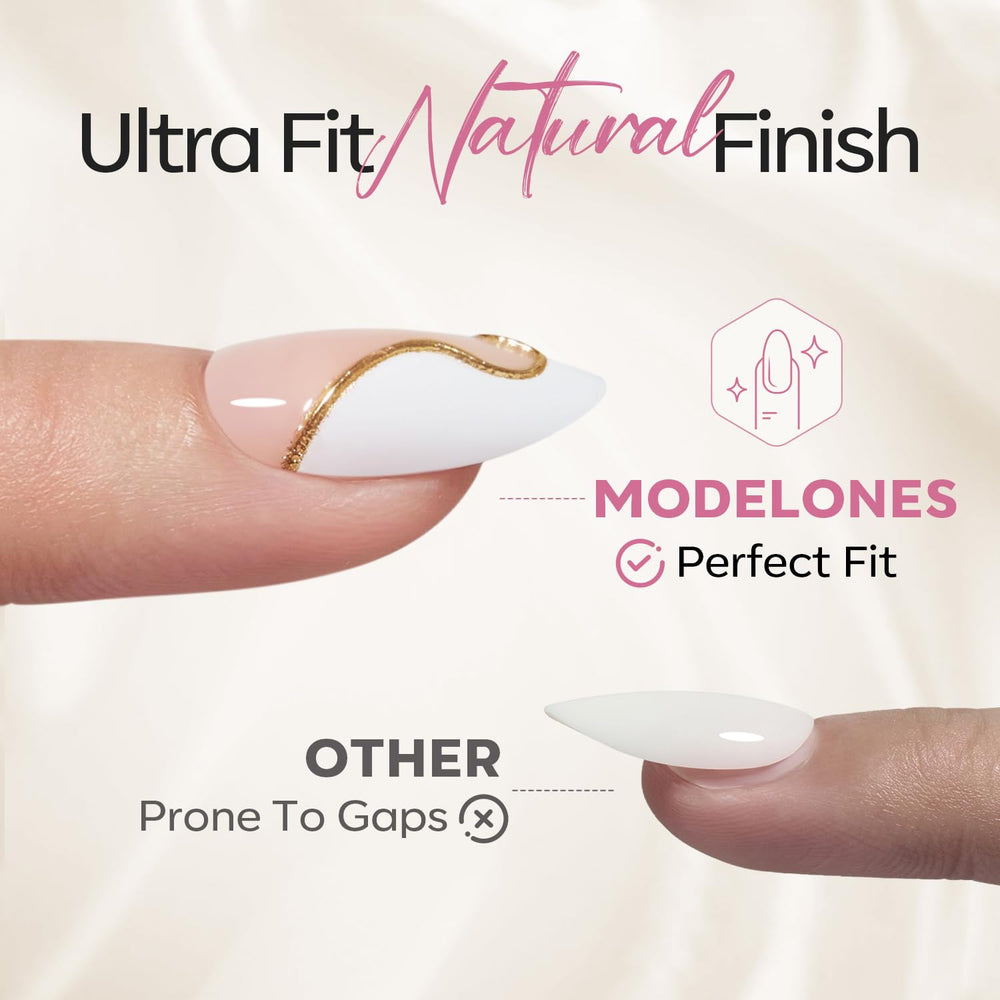 Modelones toallitas de preparación: superficie limpia para mejor adherencia.