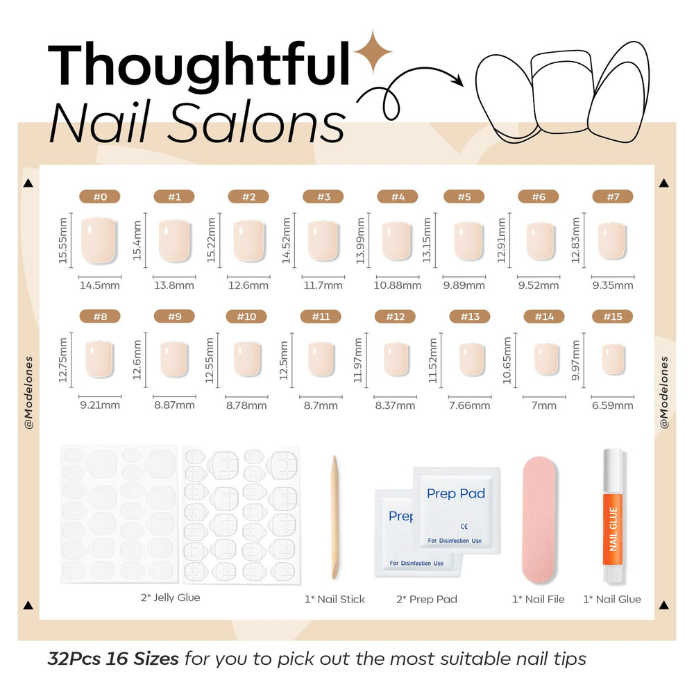 Modelones uñas ABS duraderas y reutilizables para un uso seguro.