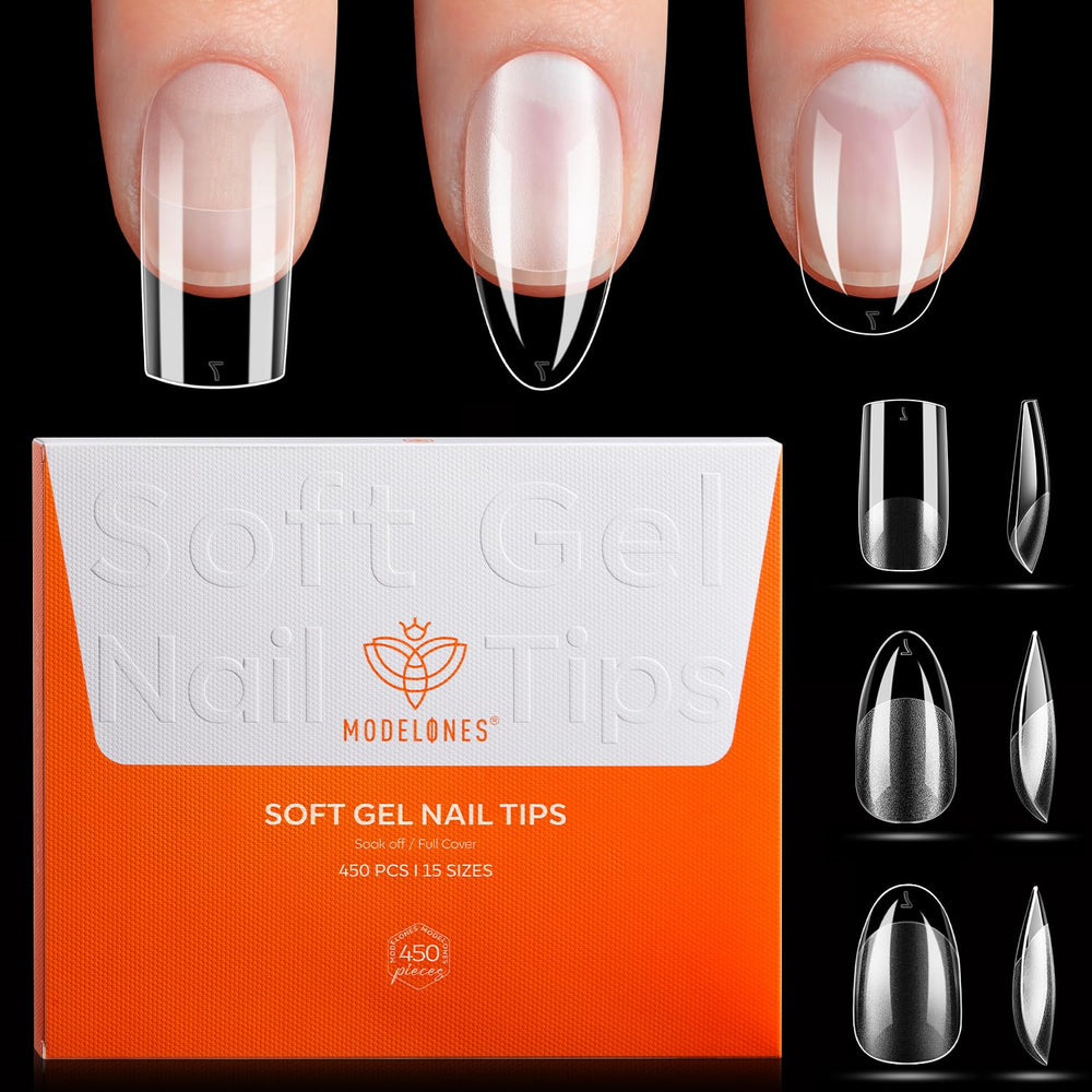 Modelones uñas almendra corta, enfoque limpio para un look diario y duradero.