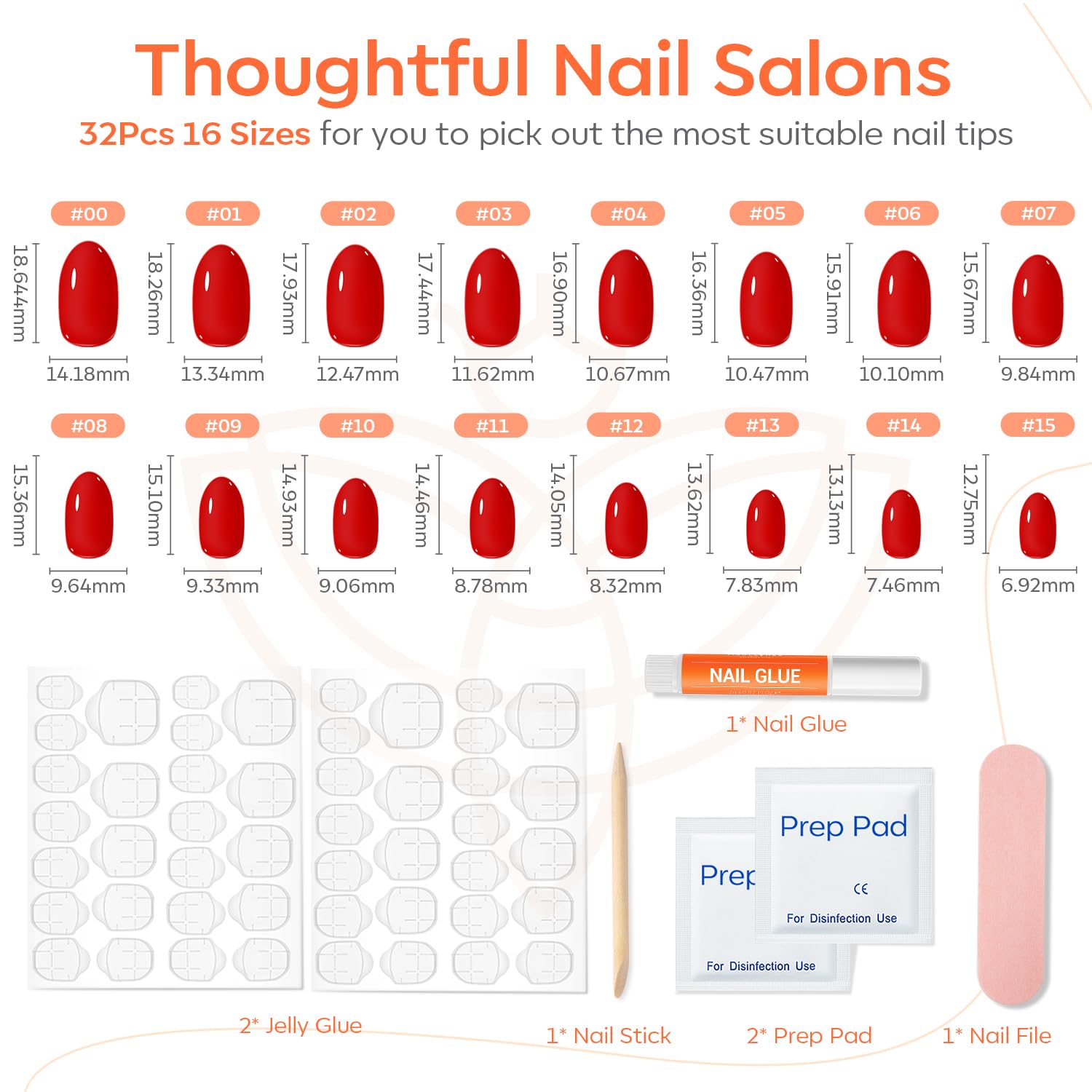 Modelones upgrade ABS nails for durable, long-lasting results.