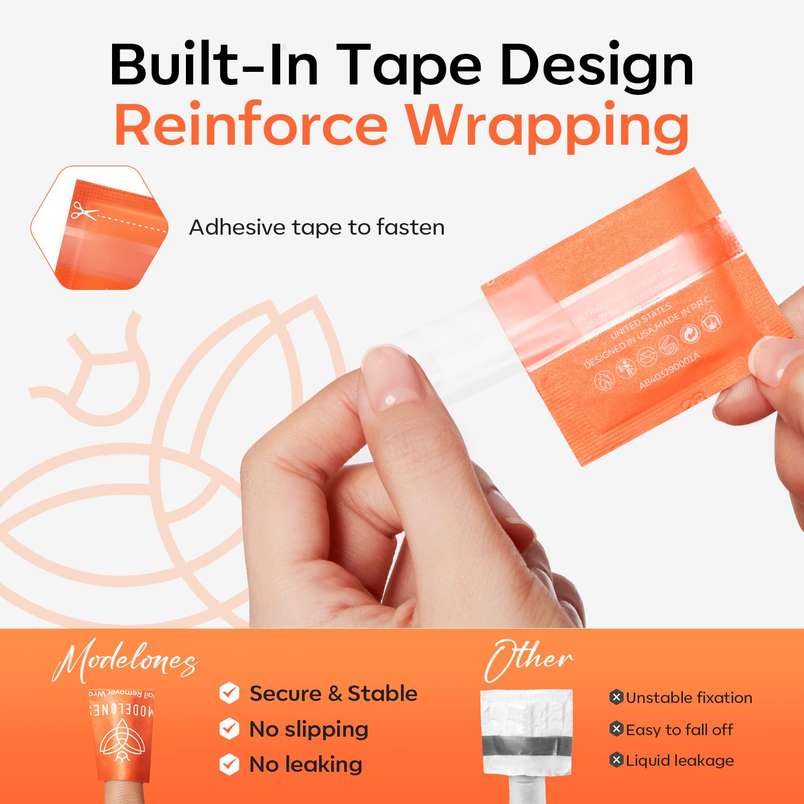 Modelones UV gel removal guide: wrap and wait 15 minutes