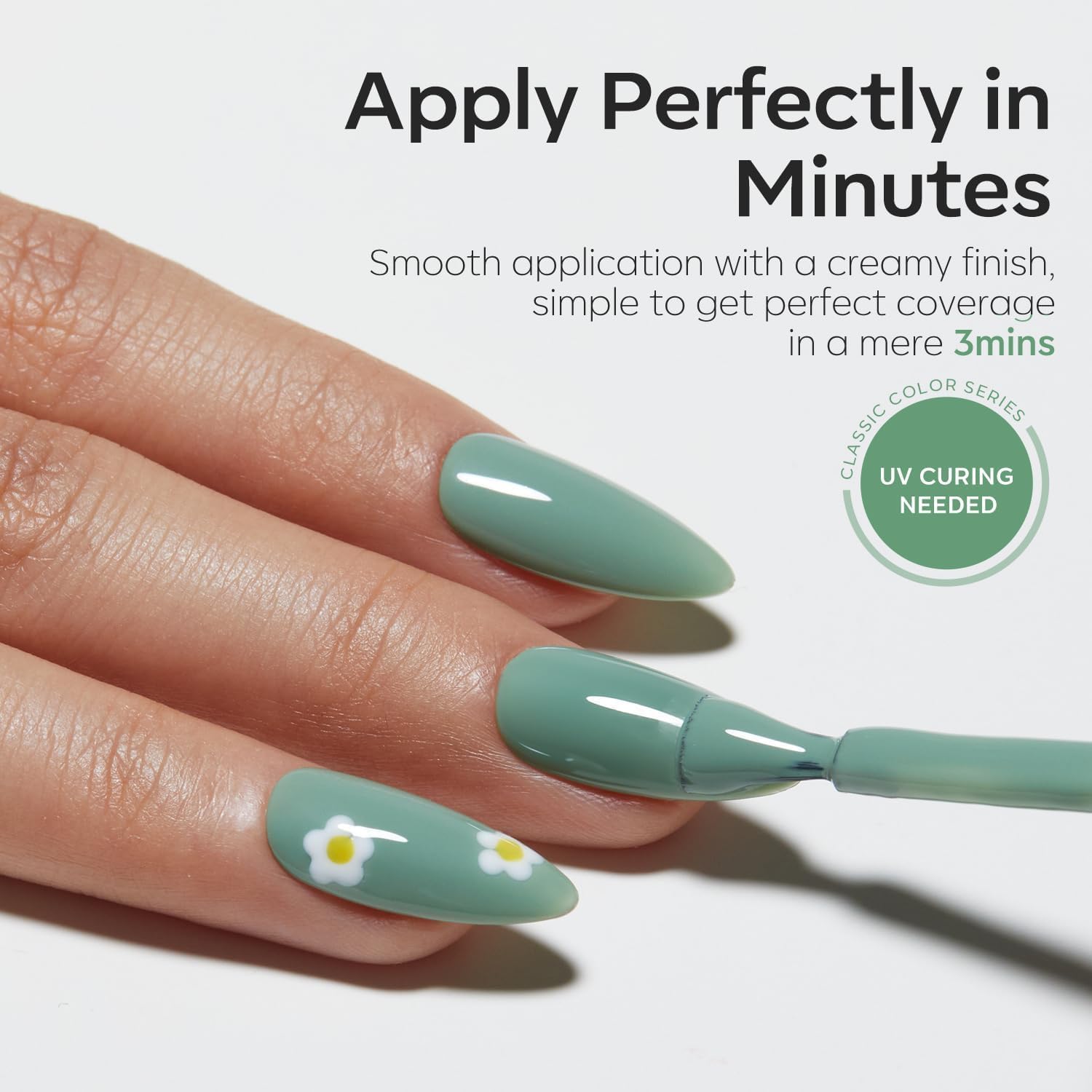 Vegan cruelty-free formula with natural resin ingredients.